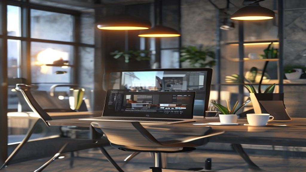 Professional workspace